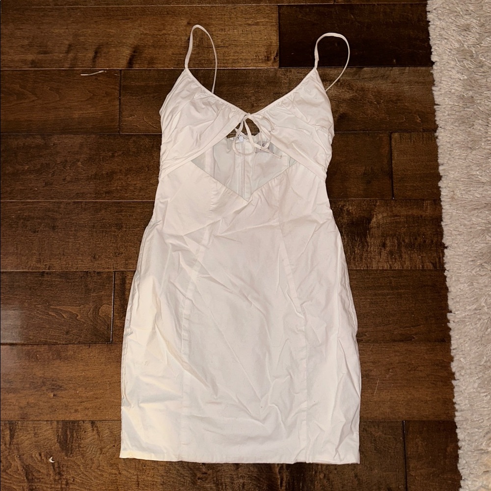 Oh Polly White Cutout Mini Dress - Picture 8 of 12